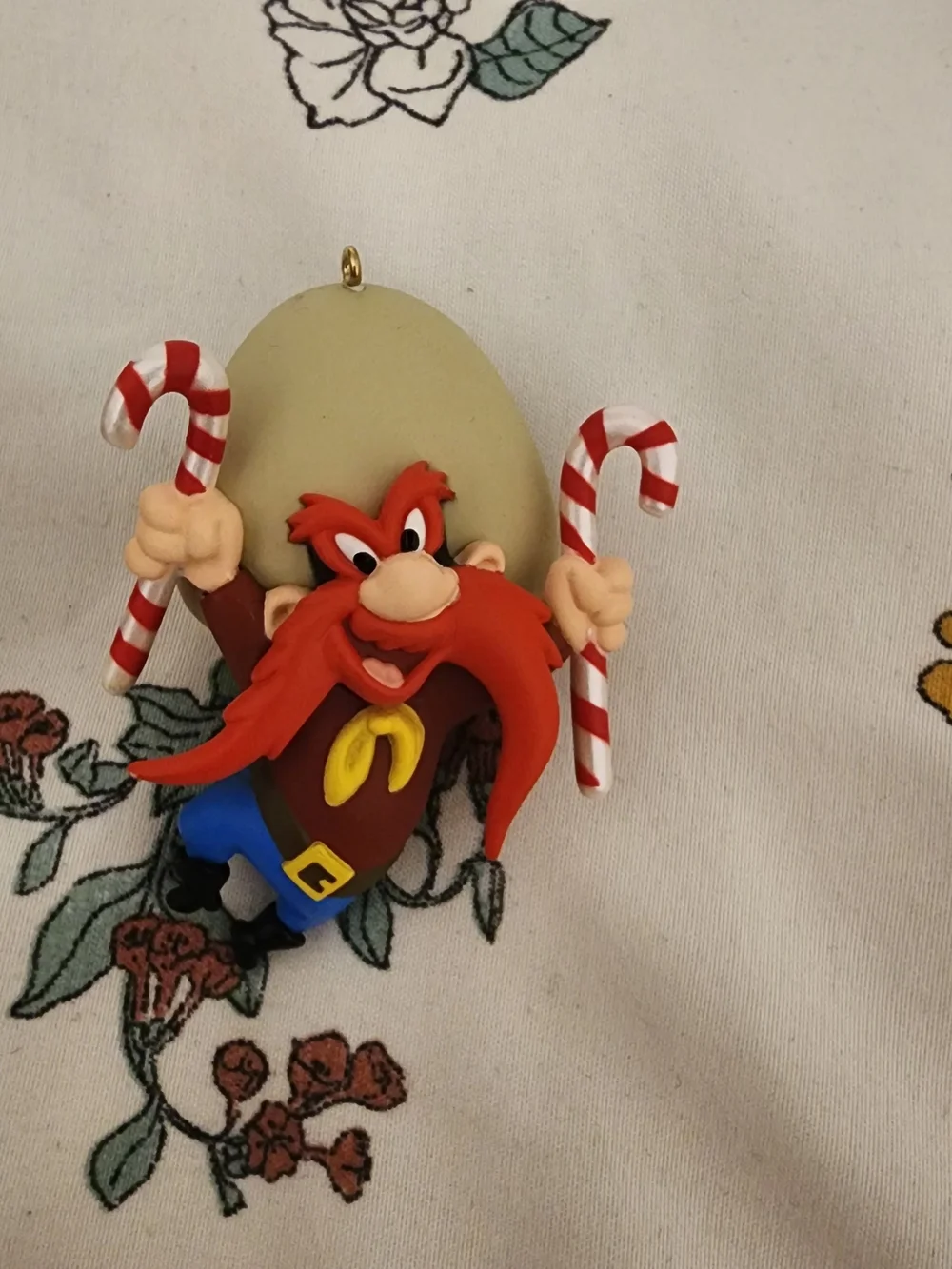 Hallmark Yosemite Sam Candy Cane Holiday Ornament